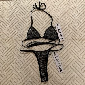 Brand New with Tags I.AM.GIA diamanté Kora bikini.